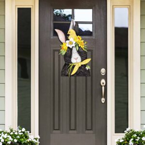 Studio M Door Decor Springtime Friends Decorative Front Door Sign with Handmade Hanger, Durable Fade Resistant PVC, Made in the USA, 13.25"w x 19.75"h