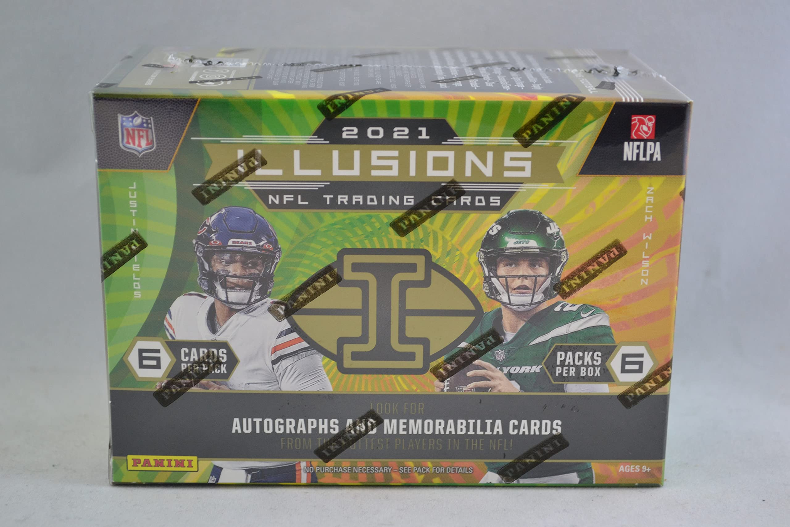 2021 Panini Illusions NFL Football Blaster Box 36 Cards per Box