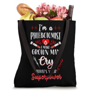 Phlebotomist Tech Technician Tote Bag