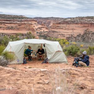 Big Agnes Wyoming Trail Camp Tent, 4 Person (Olive)