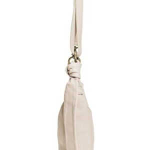 Frye Womens Nora Knotted Crossbody Bag, Cream, One Size US