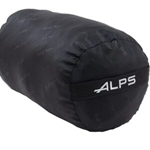 ALPS Mountaineering Wisp Sleeping Bag - Charcoal/Red