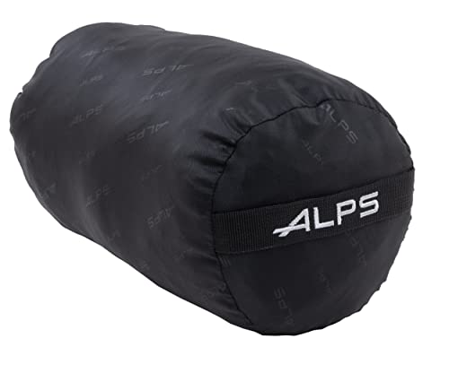 ALPS Mountaineering Wisp Sleeping Bag - Charcoal/Red