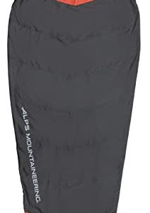 ALPS Mountaineering Wisp Sleeping Bag - Charcoal/Red