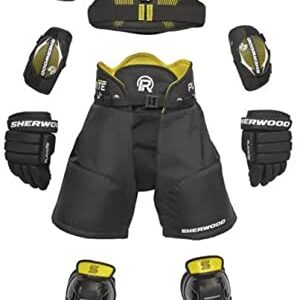 SHERWOOD Sher-Wood Playrite Basic Youth Hockey Kit, S/M