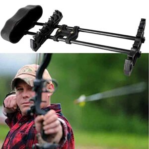 ARusyna 5 Arrow Bow Quiver for Archery Universal Hunting Quiver Quick Detach Quiver for Compound Bow and Recurve Bow Broadheads Lightweight Black