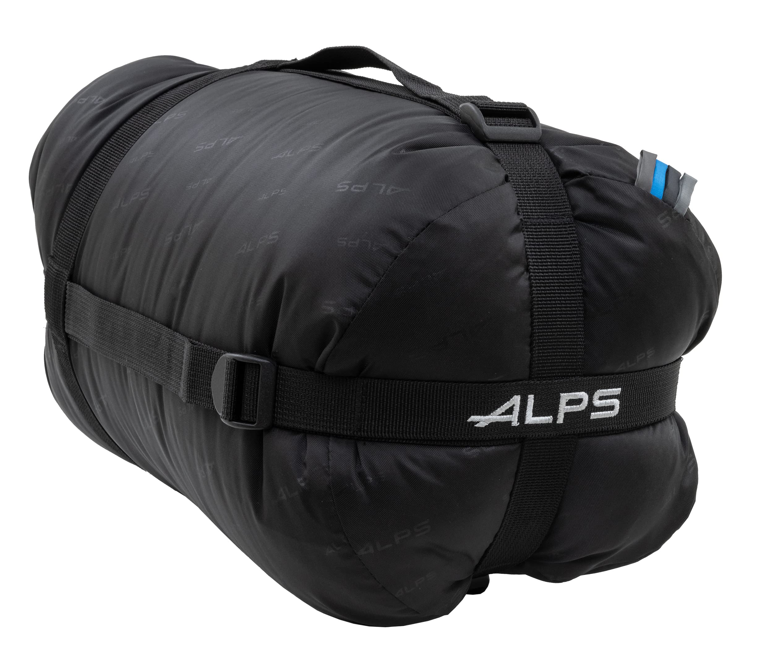 ALPS Mountaineering Aura +20° Mummy Sleeping Bag Regular, Gray/Charcoal - New