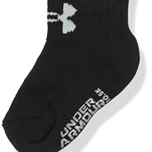 Under Armour boys Multi Pack Quarter Sock, Red, 2-4T US