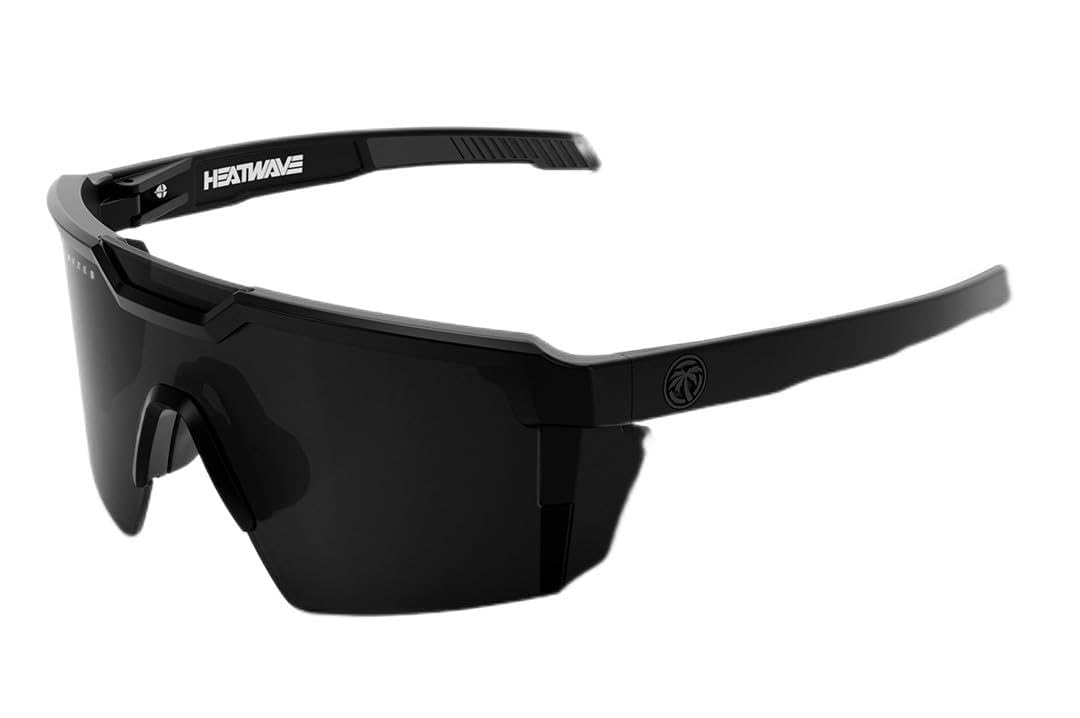 Heat Wave Visual Future Tech Z87+ Polarized Sunglasses in Black