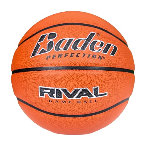 Baden Rival Game Basketball - Size 7 (29.5"), Orange