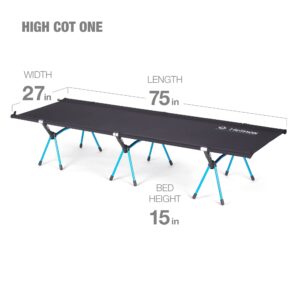 Helinox Cot One High, 15-Inch High Compact, Collapsible Camping Cot, Regular