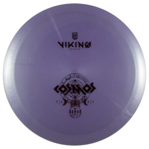 viking discs cosmos armor plastic | control driver | beginner friendly disc golf driver [stamp color & color shade may vary] (173-176g, purple)