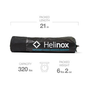 Helinox Cot One High, 15-Inch High Compact, Collapsible Camping Cot, Regular