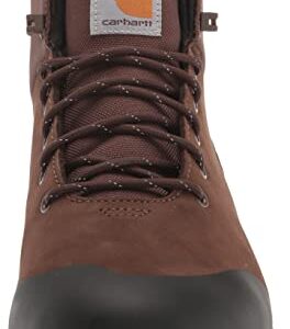 Carhartt Men's Outdoor WP 5" Alloy Toe Hiker Boot FH5520-M, Dark Brown, 11.5 W