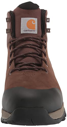 Carhartt Men's Outdoor WP 5" Alloy Toe Hiker Boot FH5520-M, Dark Brown, 11.5 W