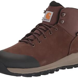 Carhartt Men's Outdoor WP 5" Alloy Toe Hiker Boot FH5520-M, Dark Brown, 11.5 W