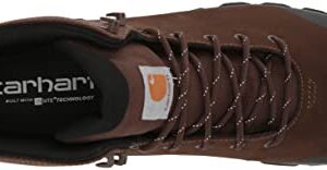 Carhartt Men's Outdoor WP 5" Soft Toe Hiker Boot FH5020-M, Dark Brown, 8.5 W