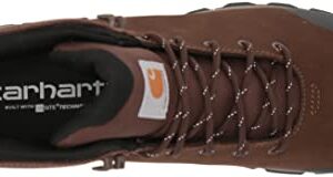 Carhartt Men's Outdoor WP 5" Alloy Toe Hiker Boot FH5520-M, Dark Brown, 11.5 W