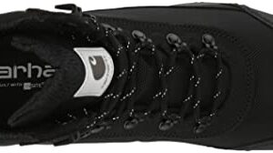 Carhartt Men's Outdoor Hike WP 6" Soft Toe Hiker Boot, Black, 9.5