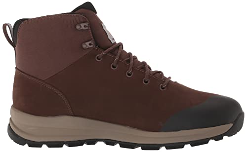 Carhartt Men's Outdoor WP 5" Soft Toe Hiker Boot FH5020-M, Dark Brown, 8.5 W