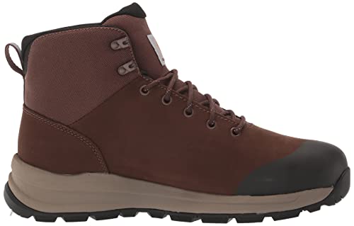 Carhartt Men's Outdoor WP 5" Alloy Toe Hiker Boot FH5520-M, Dark Brown, 11.5 W