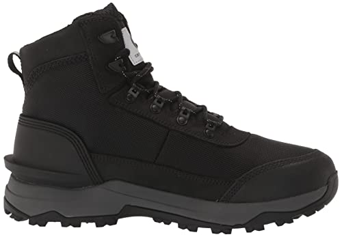 Carhartt Men's Outdoor Hike WP 6" Soft Toe Hiker Boot, Black, 9.5