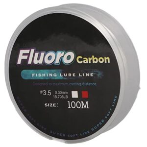 100M Nylon Fishing Line, High Strength Nylon Fishing Line for Reservoir Fishing(#3.5)