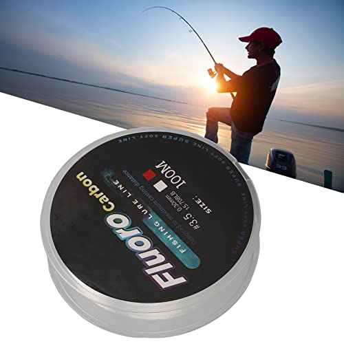 100M Nylon Fishing Line, High Strength Nylon Fishing Line for Reservoir Fishing(#3.5)