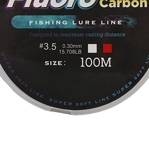 100M Nylon Fishing Line, High Strength Nylon Fishing Line for Reservoir Fishing(#3.5)