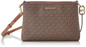 trisha medium logo crossbody bag