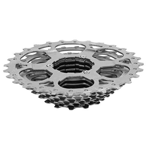 Shanrya Bike Cassette Sprocket, Accurate Gear Ratio 28T 10 Speed Low Noise Bicycle Freewheel for Road Bike