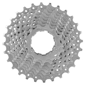 shanrya bike cassette sprocket, accurate gear ratio 28t 10 speed low noise bicycle freewheel for road bike