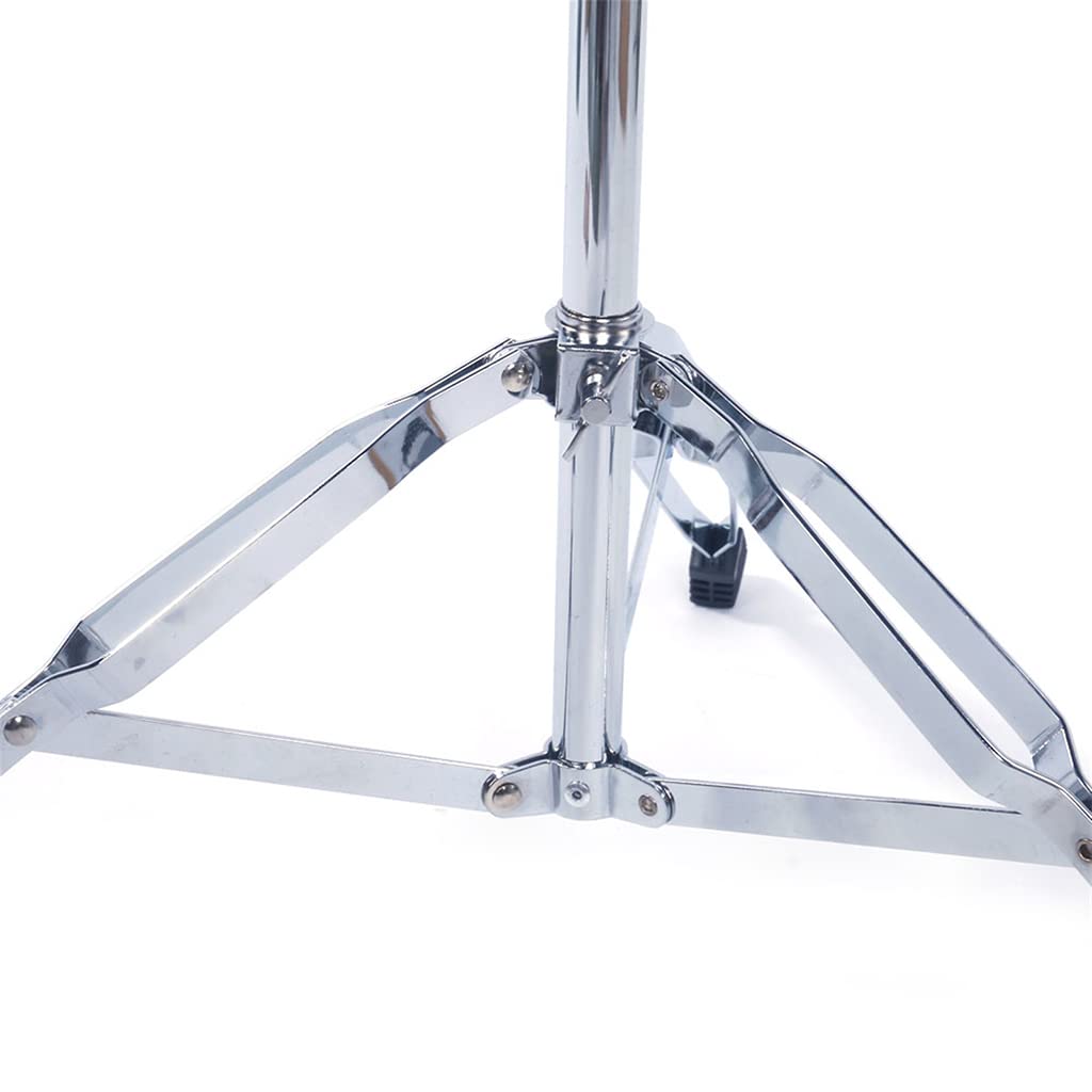 Boom Cymbal Stand Double Braced Adjustable Height 27.5"-52.7", Heavy Duty Double Braced Legs, Medium Weight Boom Stand with Gearless Cymbal Tilter (US Spot)