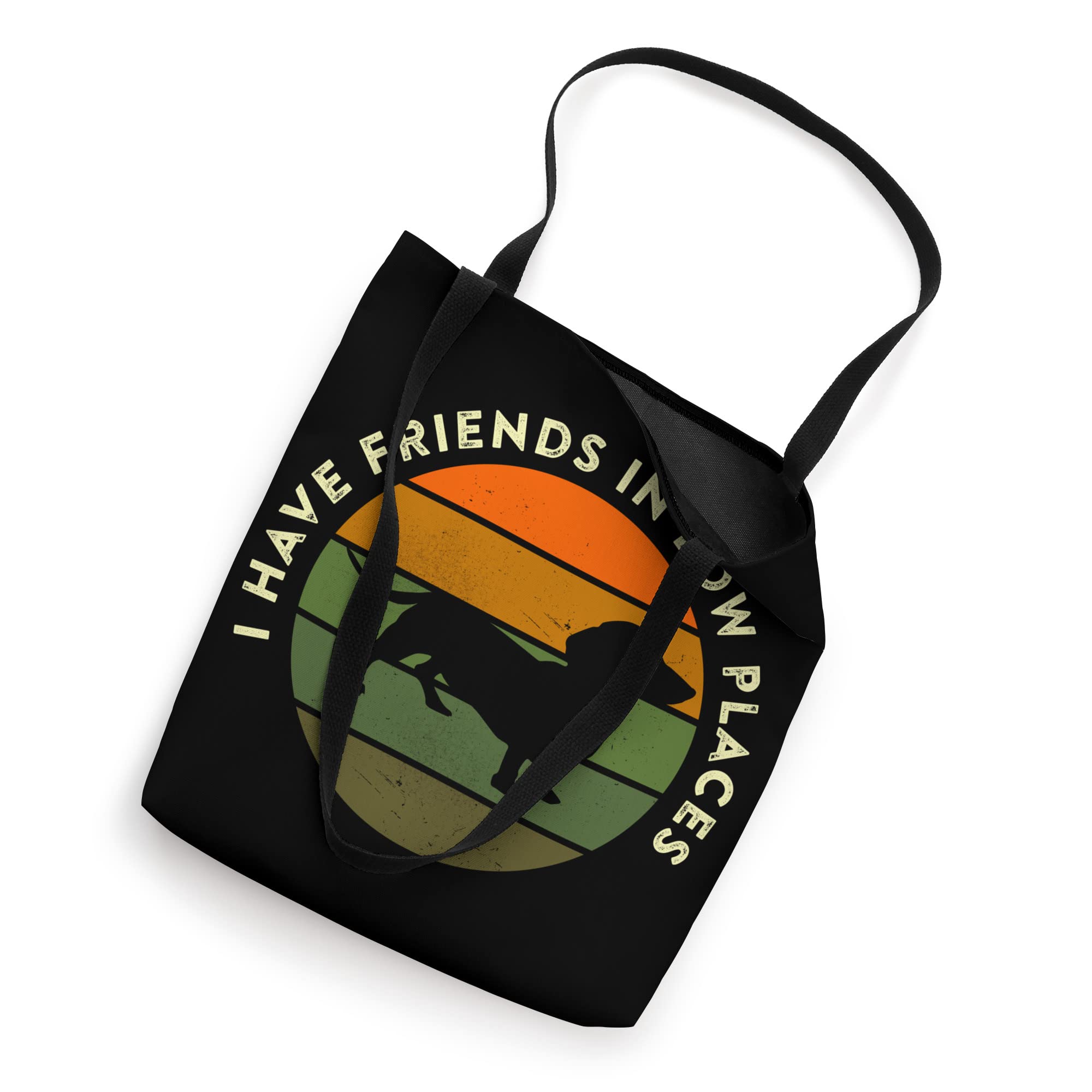 I Have Friends In Low Places Dachshund Wiener Dog Tote Bag