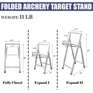 VKEDA Foldable Target Outdoor Archery Stand Archery Target Professional Archery Target Shelf Archery Targets Stand Target