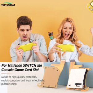 YWLRONG Game Card Reader Slot for Nintendo Switch Lite HDH-001 HDH01 Replacement Game Cartridge Socket Board Jack Port Assembly with Repair Tools