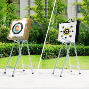 VKEDA Foldable Target Outdoor Archery Stand Archery Target Professional Archery Target Shelf Archery Targets Stand Target