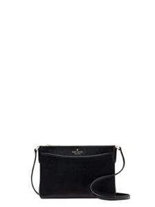 kate spade new york rory saffiano leather crossbody shoulder bag (black)