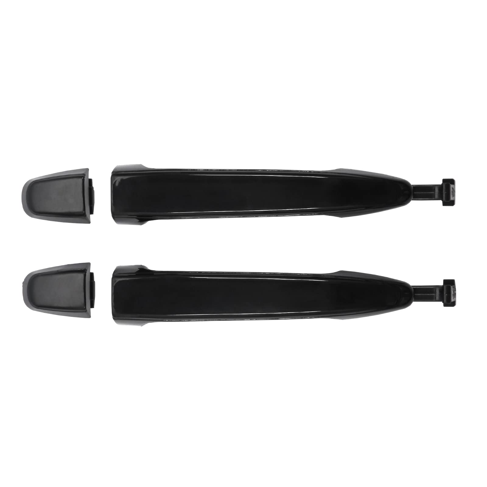 Gledewen Sliding Door Handles Exterior, Compatible with 2004-2010 Toyota Sienna, Rear Outside Left Driver & Right Passenger Side | Replace# 6921308020, 6922708040, 82496 Outer Handle