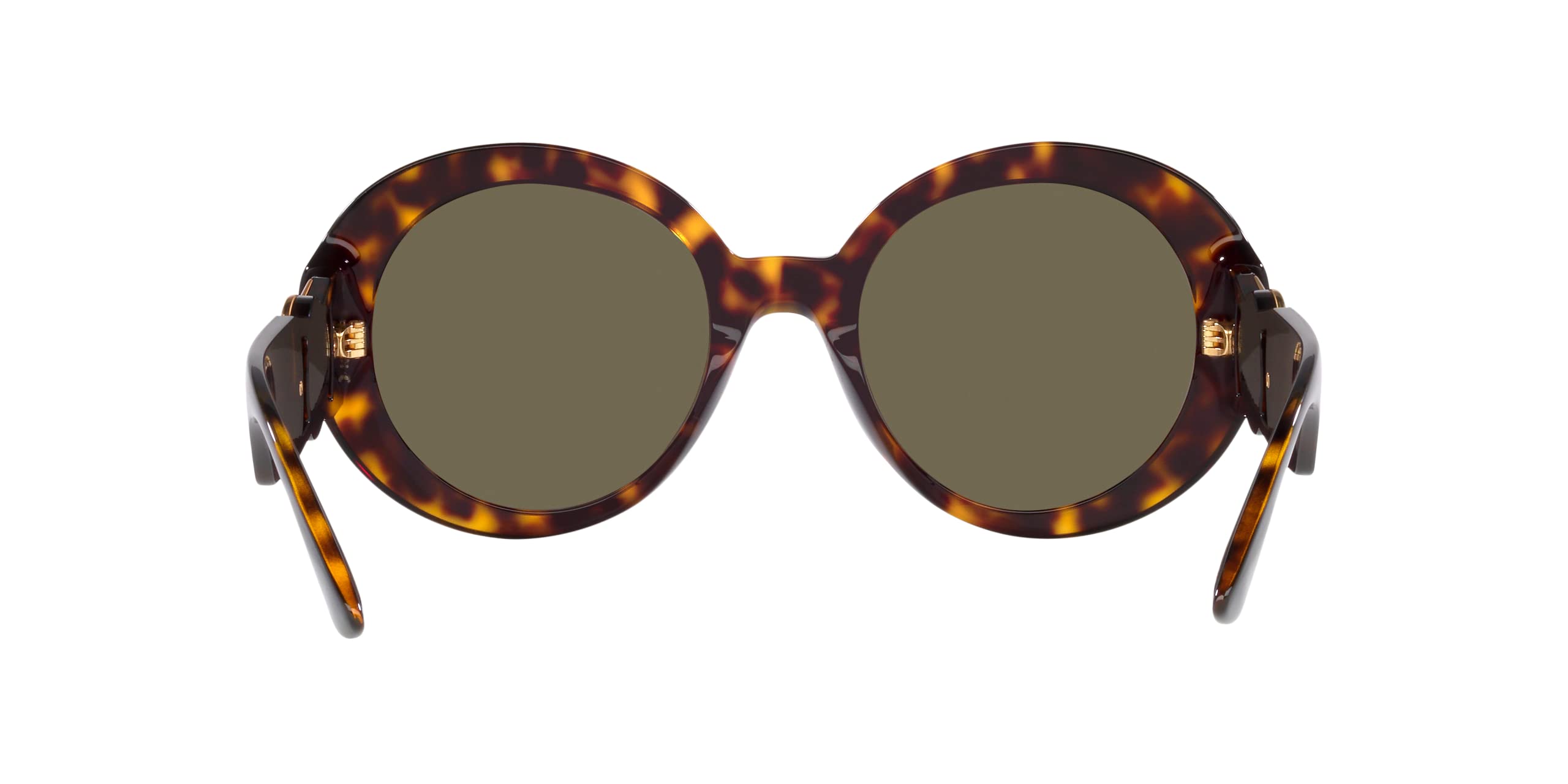 Versace Woman Sunglasses Havana Frame, Brown Lenses, 55MM