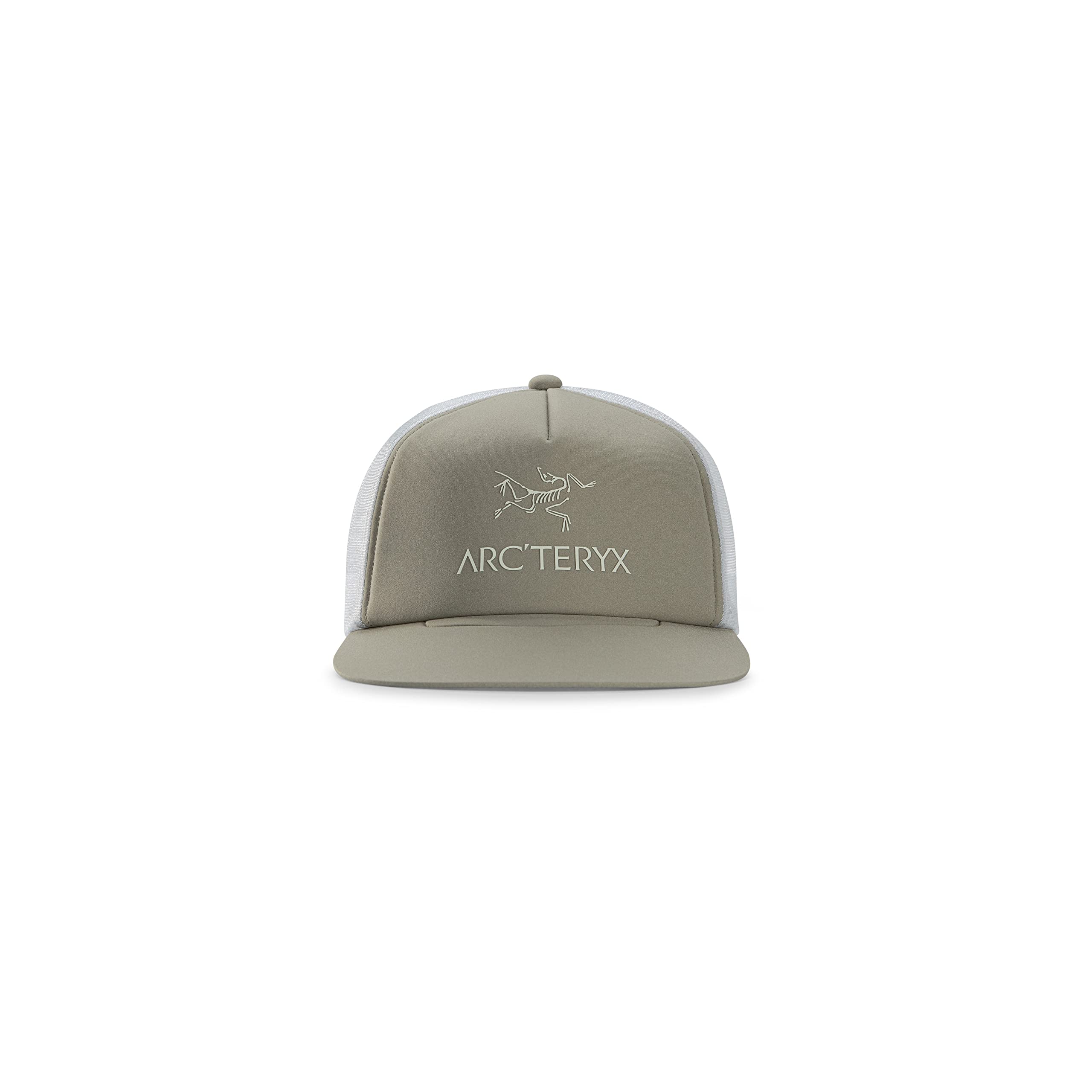 Arc'teryx Logo Flat Brim Trucker Hat | Flat-Brim Performance Trucker | Forage, One Size