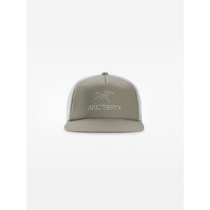 Arc'teryx Logo Flat Brim Trucker Hat | Flat-Brim Performance Trucker | Forage, One Size