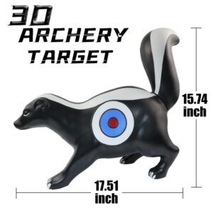 Archery Targets Skunk 3D Shooter for Targeting Practice Training