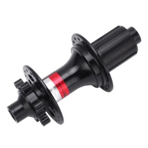 Mountain Bike Rear Hub, CNC 48x12mm Disc Brake Hubs Wear Resistant Aluminum Alloy for Mountain