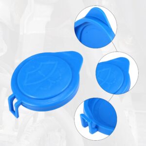 ACROPIX Windshield Washer Fluid Reservoir Bottle Cap Fit for Ford Focus - Pack of 1 Blue