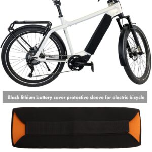 Micro Traders E Bike Battery Protector for Integrated Ebikeor Battery Protection Cover Frame