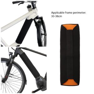 Micro Traders E Bike Battery Protector for Integrated Ebikeor Battery Protection Cover Frame