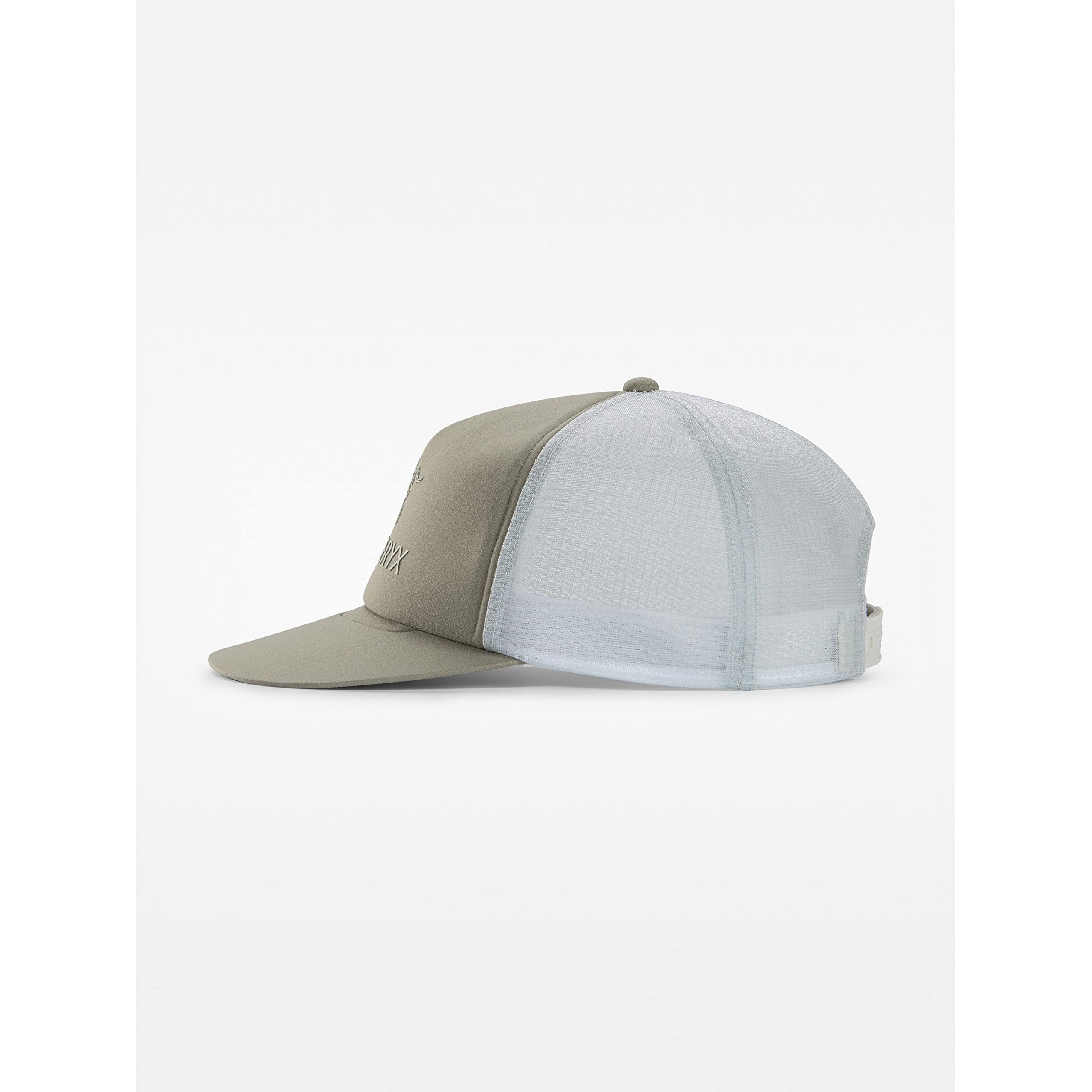 Arc'teryx Logo Flat Brim Trucker Hat | Flat-Brim Performance Trucker | Forage, One Size