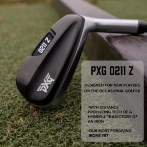 PXG 0211Z Golf Clubs - 10 Club Complete Golf Club Set with Irons, Driver, Fairway, Hybrid, and Putter with Graphite Shafts