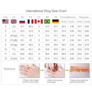 ZHIQIAN Womens Diamond Rings Simplicity Classic Fashion Hollow out Embossed Pattern Inlaid Zircon Floral Design Artificial Diamond Sliver Metal Ring Anniversary Birthday Engagement Mothers Day Gifts